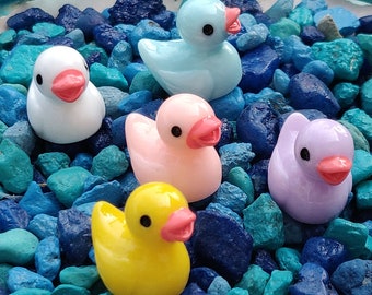 NOUVEAU! Canards pastel, Miniature, Maison de poupée, Jardin de fées, Artisanat, Jardin de bricolage, Barbie, Canards mignons, Animaux de compagnie de fées, Rose, Bleu, Lavande, Jaune