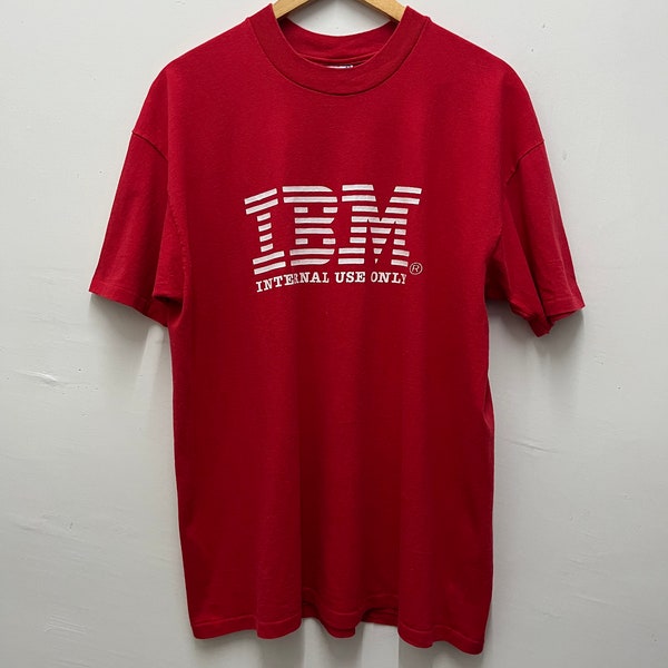 Vintage 80s IBM Computer Shirt Single Stitch