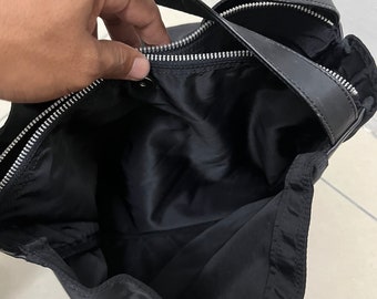 Y'saccs Yohji Yamamoto Nylon Leather Hand Bag - Etsy