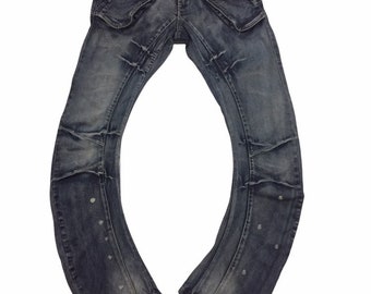 パンツ vintage PPFM docking design denim jeans vintage PPFM docking design denim jeans