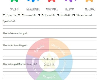 Smart Goals - Big Happy Planner Printable