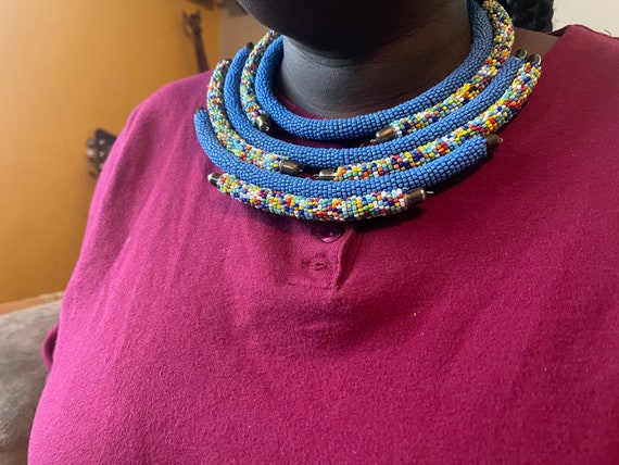マサイ族のネックレス マサイ族のネックレス - Etsy 日本