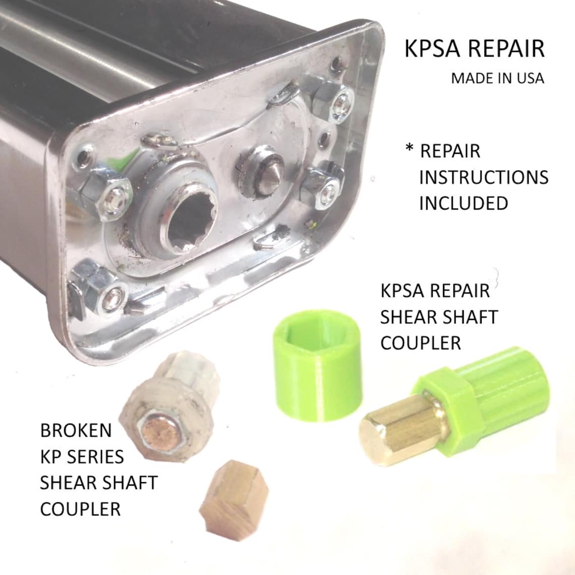 Kitchenaid Pasta Roller Repair Diyhex Shear Shaft Coupler Etsy