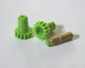 Kit de reparación para el accesorio cortador de pasta KitchenAid: eje y engranajes, fabricado en EE. UU.