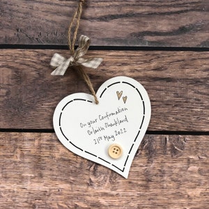 Cadeaux de baptême Plaque Signe Souvenir Bébé Garçon Fille Saint Baptême Carte personnalisée Cérémonie de dénomination alternative Naissance Confirmation neutre