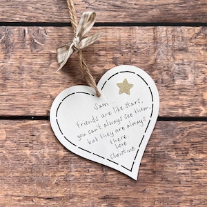 Good Friends Are Like Stars,Best Friend Gift,Friendship Gift,Birthday Gift,Thinking of You,Gift For Friend Birthday,Personalised Friend Gift