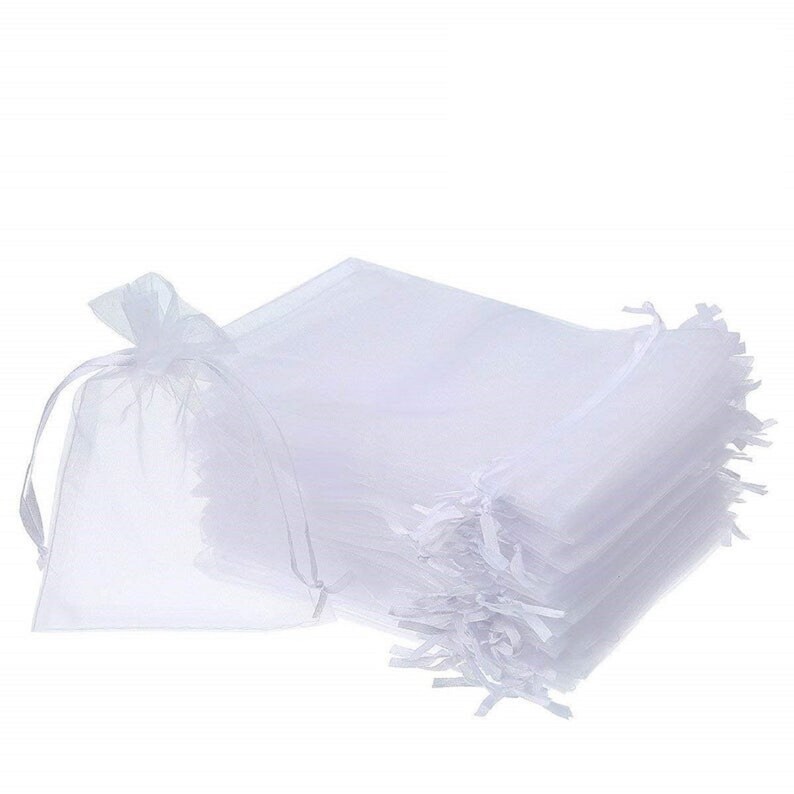 10/25/50/100 X Organza Bags Uk Fast Delivery Any Colour Gift Etsy UK