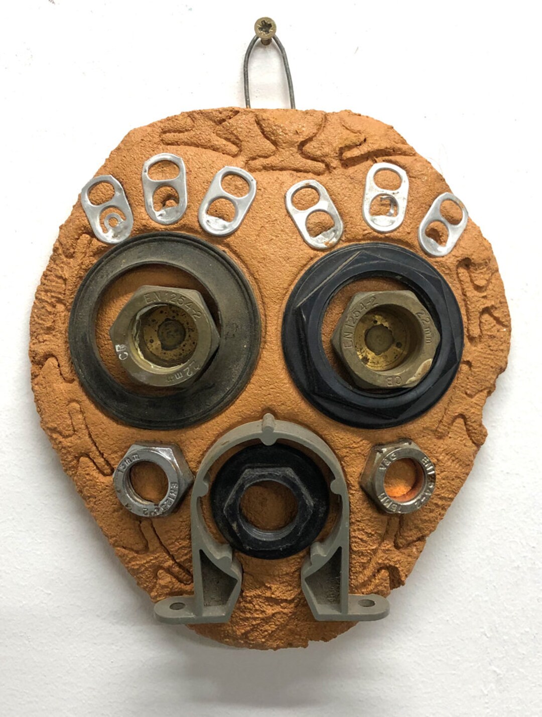 Emotion Face Using Found Object Seal Face, Found Object Face Made by Elephantman - Etsy