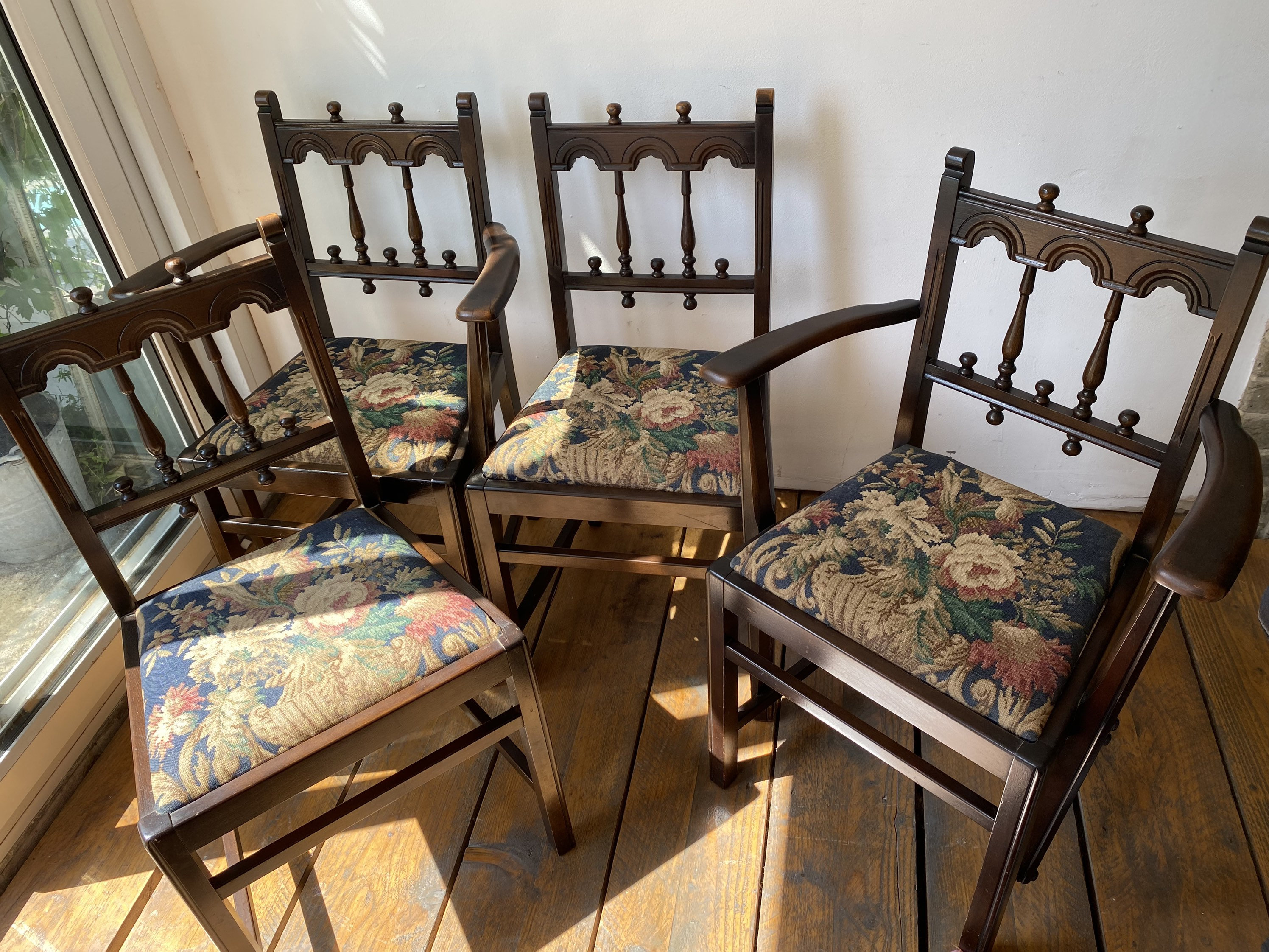 Ercol Old Colonial Chairs Retro Vintage immaculate Etsy