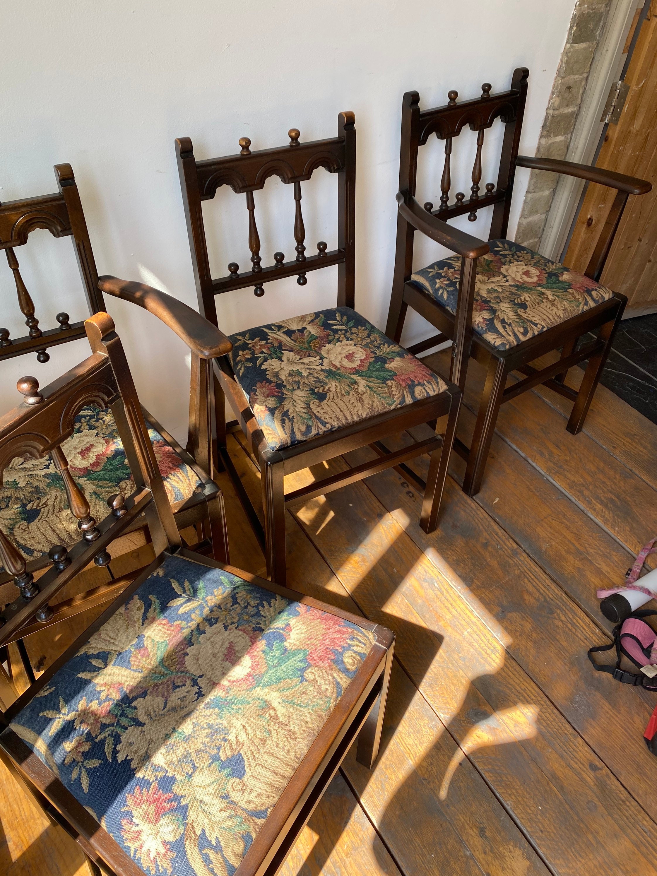 Ercol Old Colonial Chairs Retro Vintage immaculate Etsy