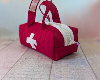 Toy medical bag / kids doctor bag /doctors bag toy