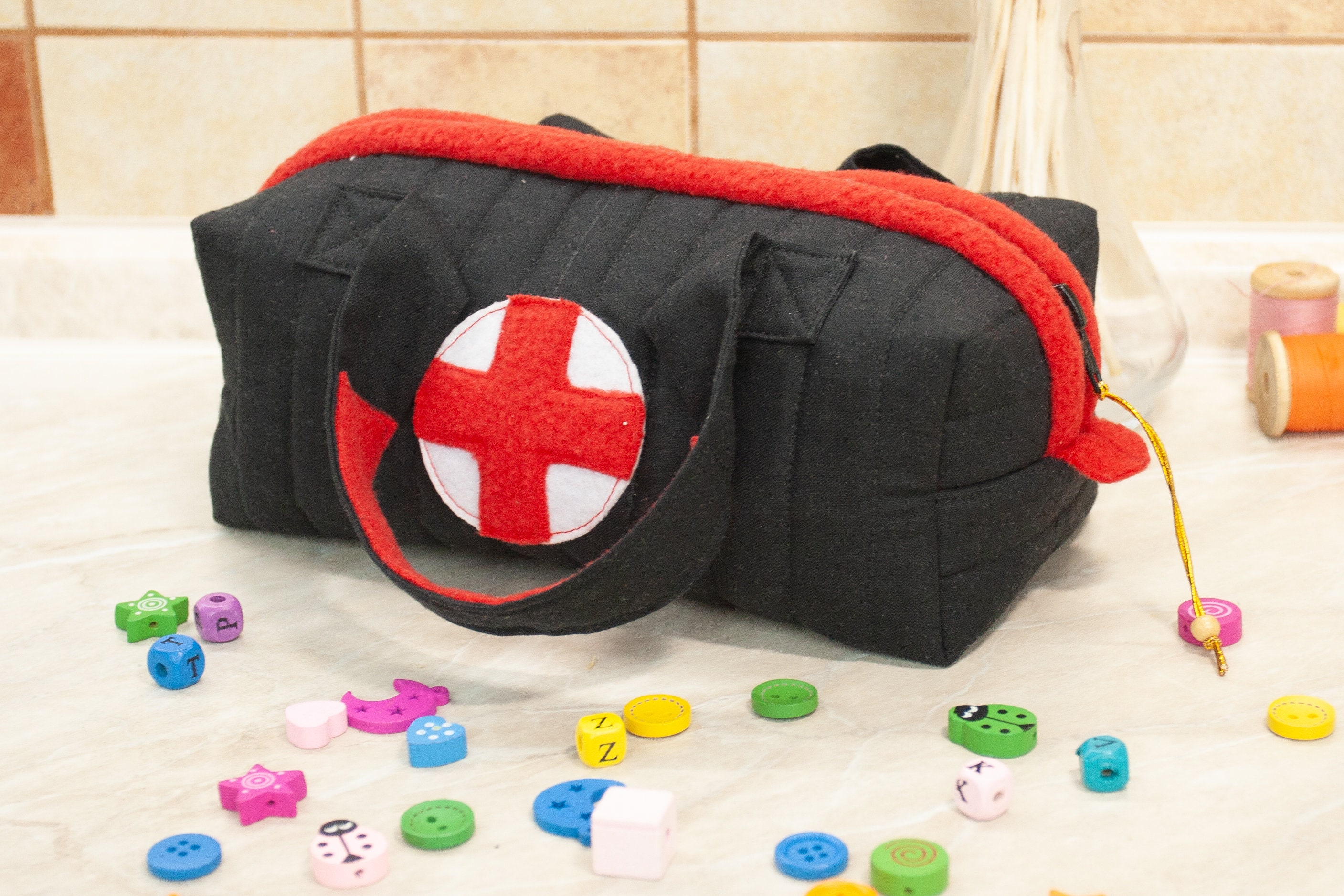 Toy Medical Bag / Kids Doctor Bag / Toy Medical Bag Etsy