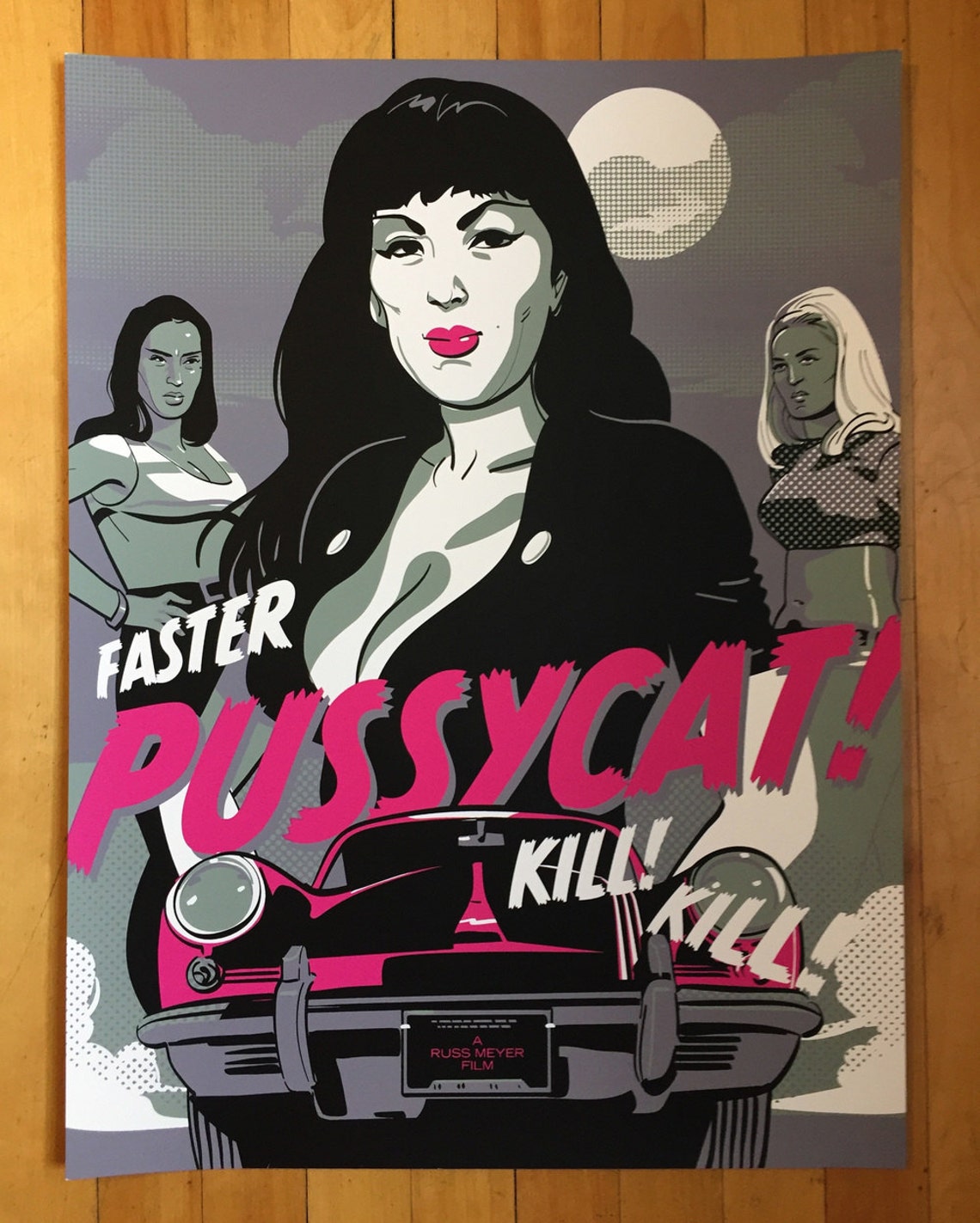 Faster Pussycat Kill Kill Poster Print Etsy 