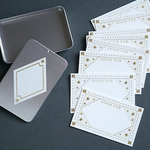 Coffret Golden Ticket - Bons de réduction pour des soins personnels, des occasions spéciales, des cadeaux et plus encore