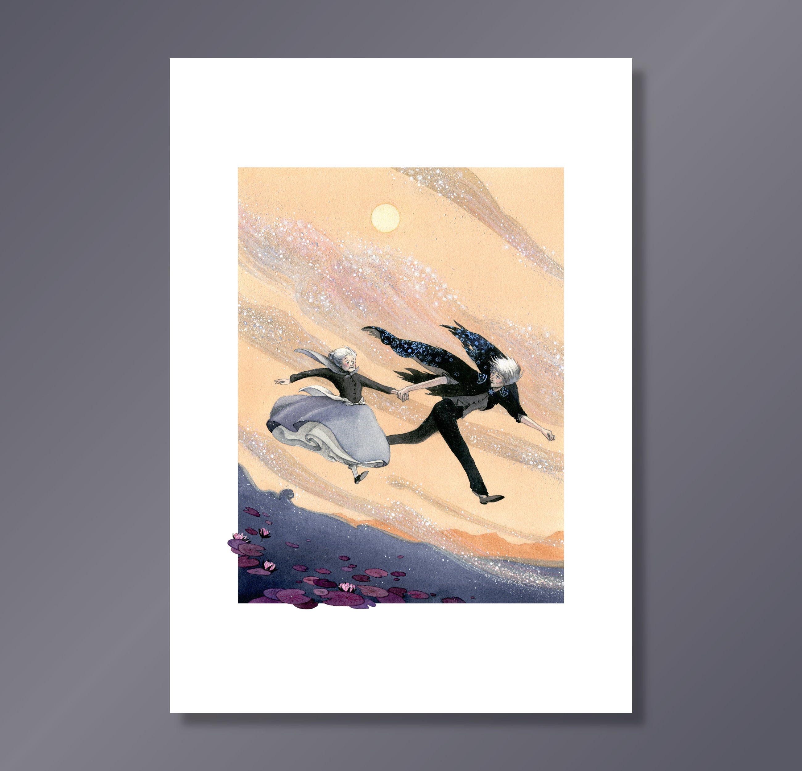 Limited Edition - Howl's Moving Castle - Fine Art Print, Size A3