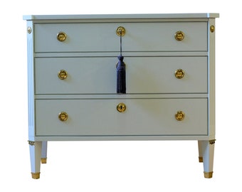 Vintage Grey Superfinish  Gustavian Chest