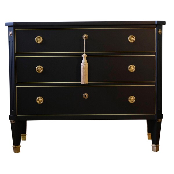 Black Chest Drawers Etsy UK