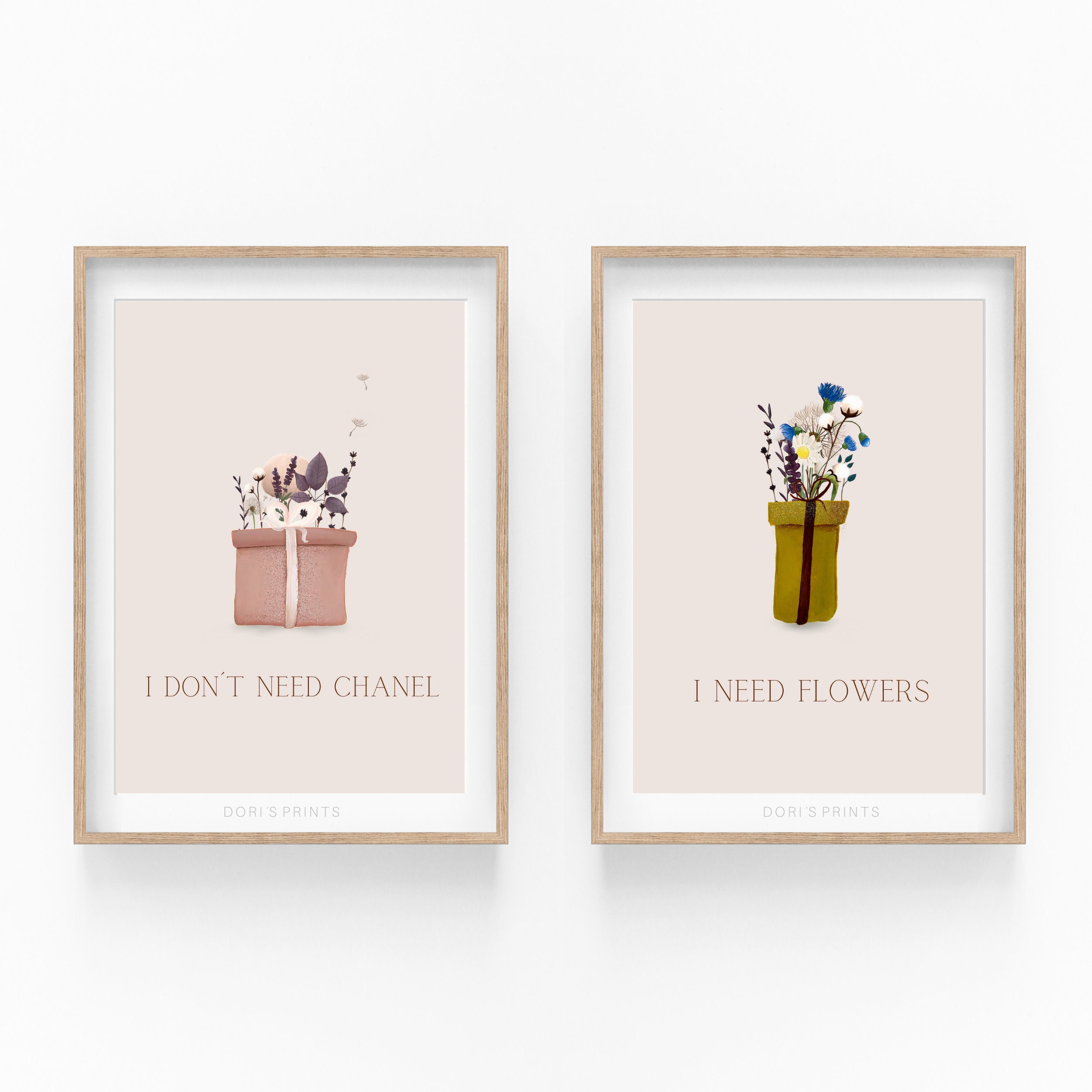 Chanel Flowers by Art Mirano Fine Art Paper Poster ( Fashion > Fashion Brands > Chanel art) - 24x16x.25