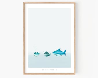 Fish wall art Nautical wall decor