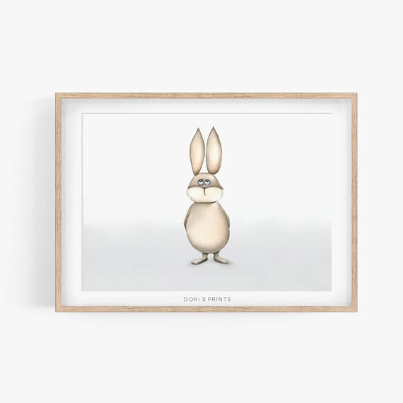 rabbit prints for nursery
