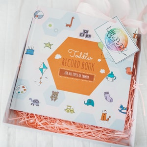 Libro de memoria para niños pequeños, libro de registro para niños pequeños, diario de memoria infantil, adecuado para padres solteros, familias del mismo sexo y familias adoptivas