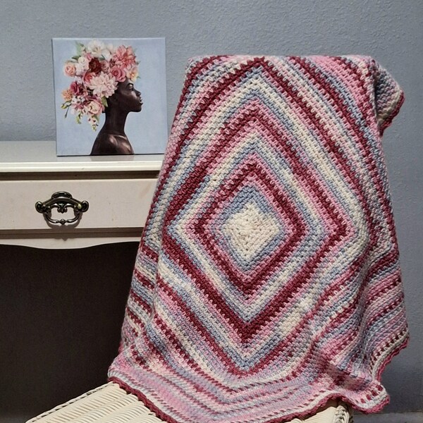 Baby Blanket - Square Baby Sweet Cherry