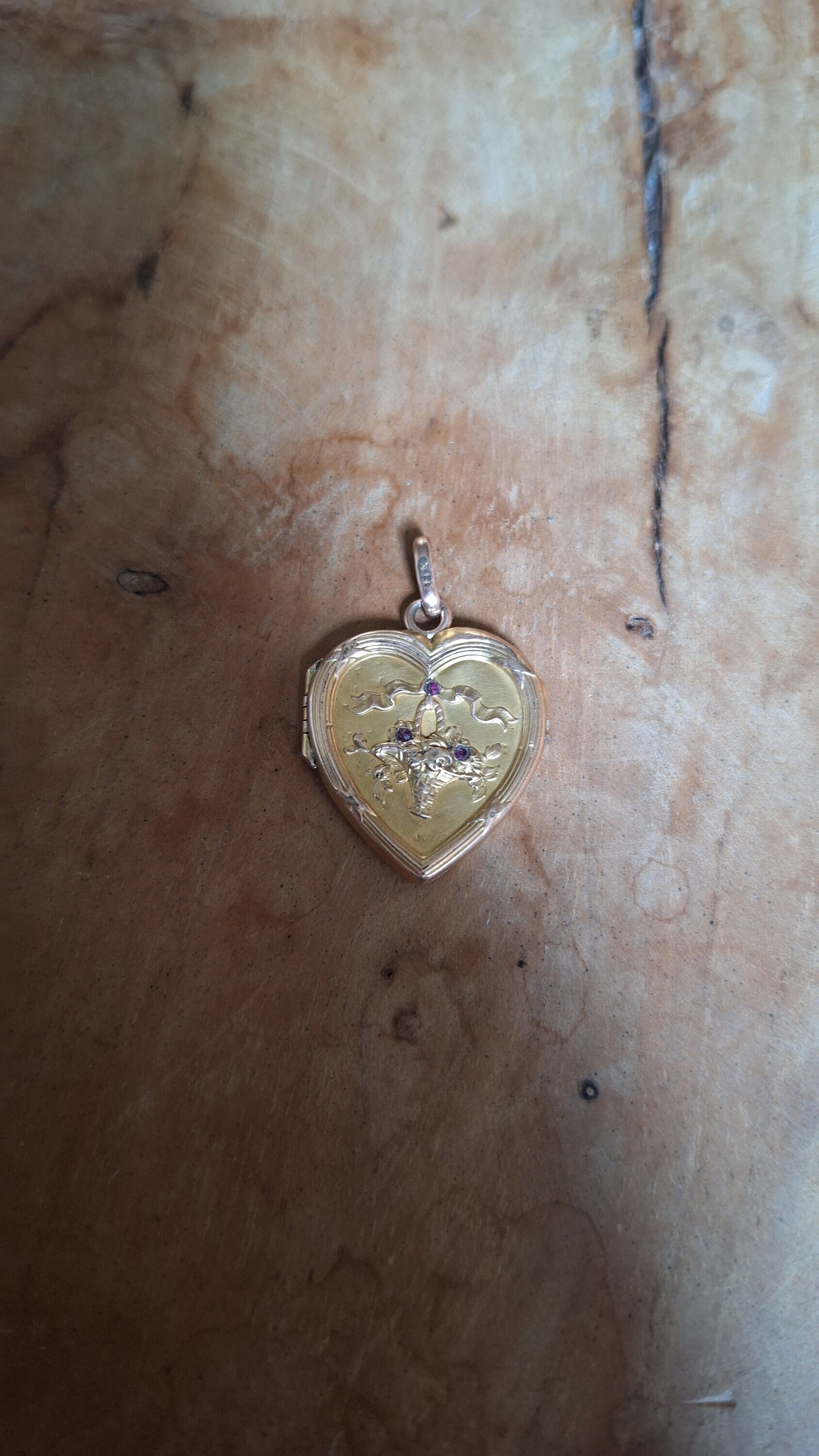 Pendentif Vintage Plaqué Or FIX - Bijou Ancien - Occasion