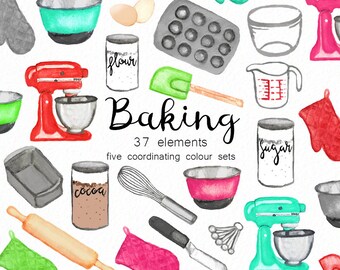 watercolor clipart etsy