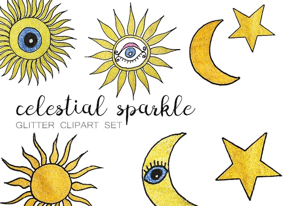 Glitter Clipart Celestial Sparkle Cosmic Clipart Sun And Etsy Glitter Clipart Celestial Sparkle Cosmic Clipart Sun And Etsy