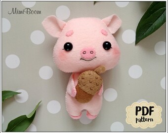 pig sewing pattern printable