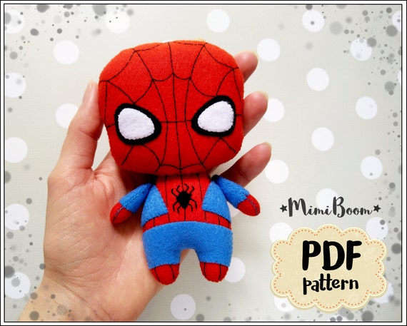 cute spiderman plush