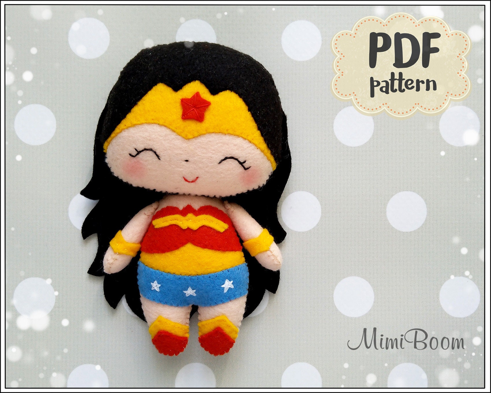 Фетровое чудо. Кукла чудо женщина детский мир. Книжка из фетра с куклой одевалки. Mimi boom. Wonder felt.