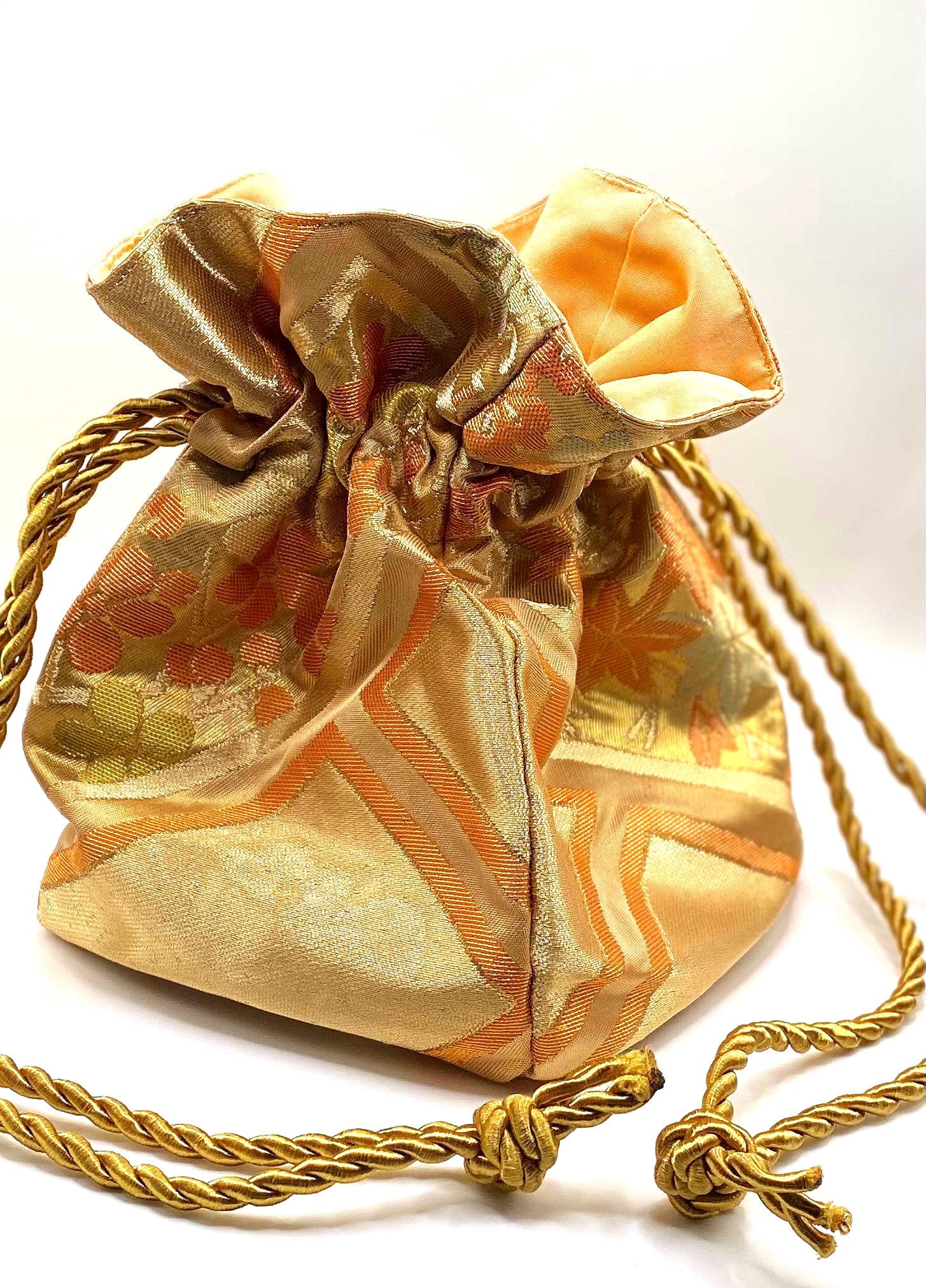 Vintage Kinchaku Bag - Etsy