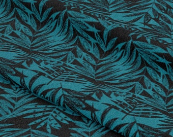Jungle 2 Fabric by Laura_May_Designs - tropical palm print- Cotton/ Polyester/ Jersey/ Canvas/ Digital Printed