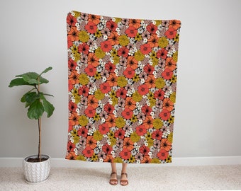 Free Spirit Blooms Blanket