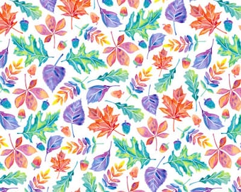 MUSIC OF AUTUMN fabric - by Gingerlique - Cotton/ Polyester/ Jersey/ Canvas/ Digital Printed