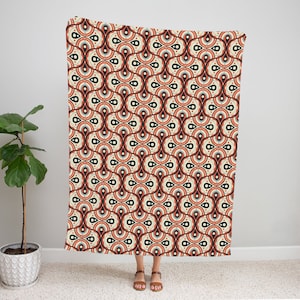 Geometric Seashell Blanket