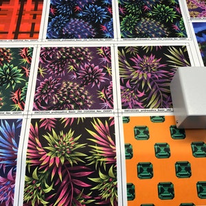 Digitale textieldruk van uw eigen ontwerp of foto&#39;s op stof