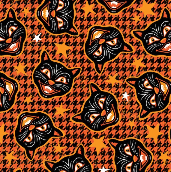 halloween jersey fabric