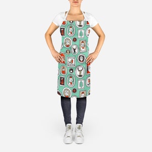 Christmas Portraits Adult Apron