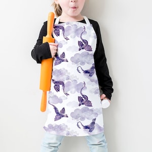 Dragons Clouds III Kids Apron