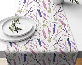 Lavender Sprays Table Runner