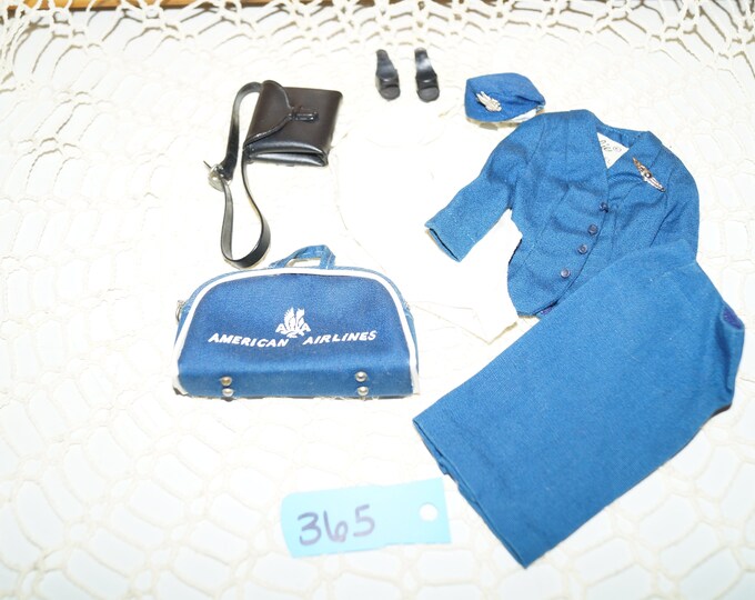 VINTAGE BARBIE 1961 # 984 Flight Stewardess et KEN # 779 American Airlines EUR 3.990,00 - FR