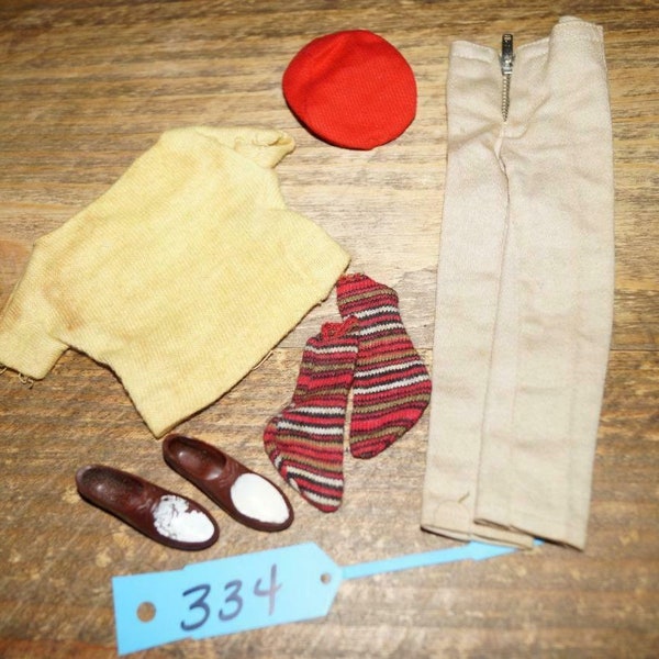 Vintage Barbie novio Ken CASUAL SET #782 - NC