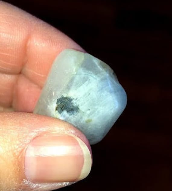 Rainbow Moonstone, Tumbled, S M L, White Labradorite, With/Without Flash, Reiki Blessed, Divine Feminine and Emotional Healing