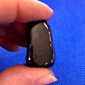 Shungite, Elite, S,M,L Polished, Thin Pieces; Russia