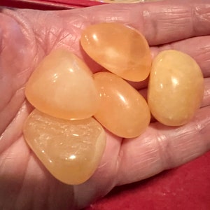 Orange Calcite,  S/M/L/XL, Tumbled