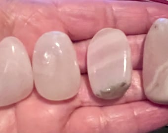 Mangano Calcite, Tumbled, S M L, Pink Calcite, Heart Chakra Crystal, Blessed, Self Love and Emotional Healing