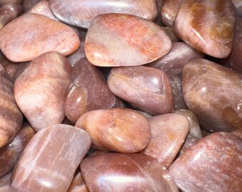 Golden Feldspar, Tumbled, S M L XL XXL, Toffee Moonstone, Golden Labradorite, Reiki Blessed, Self Love, Growth and Emotional Balance