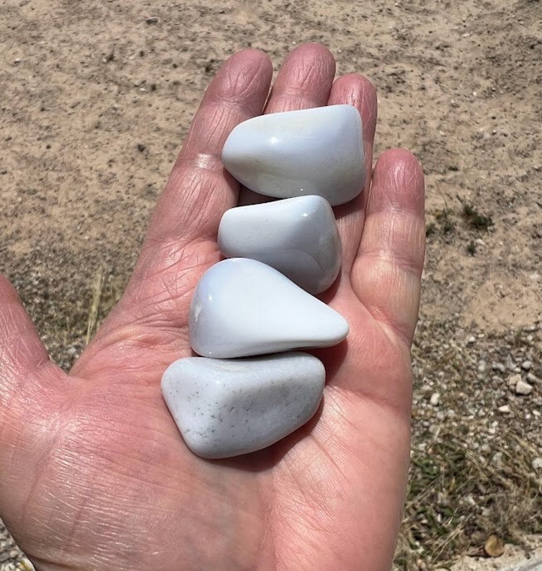 Buy Cacholong Opal; S/M/L/XL, Polished/tumbled, Aka Kalmuck Agate Online in  India